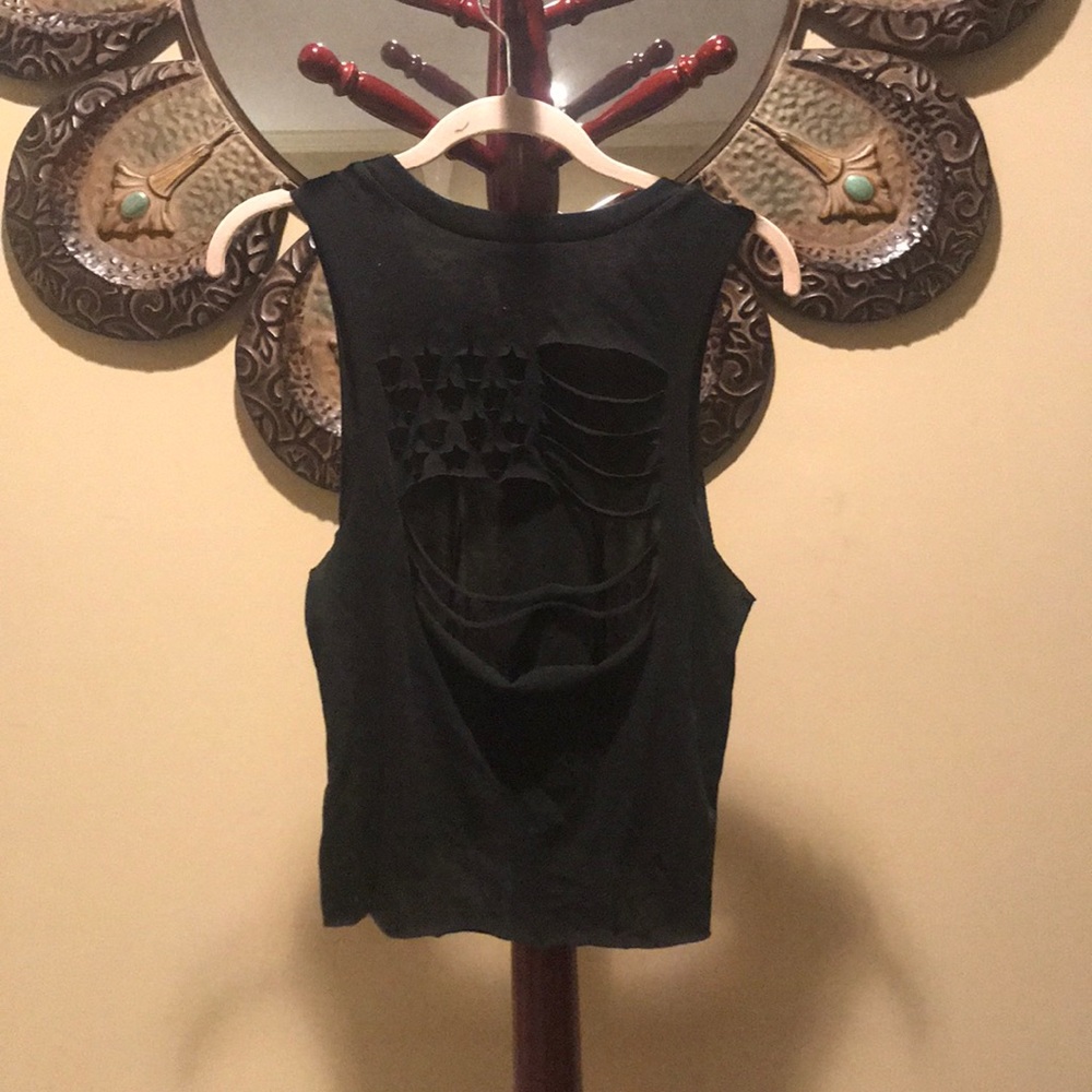 Noir Lightweight summer muscle shirt